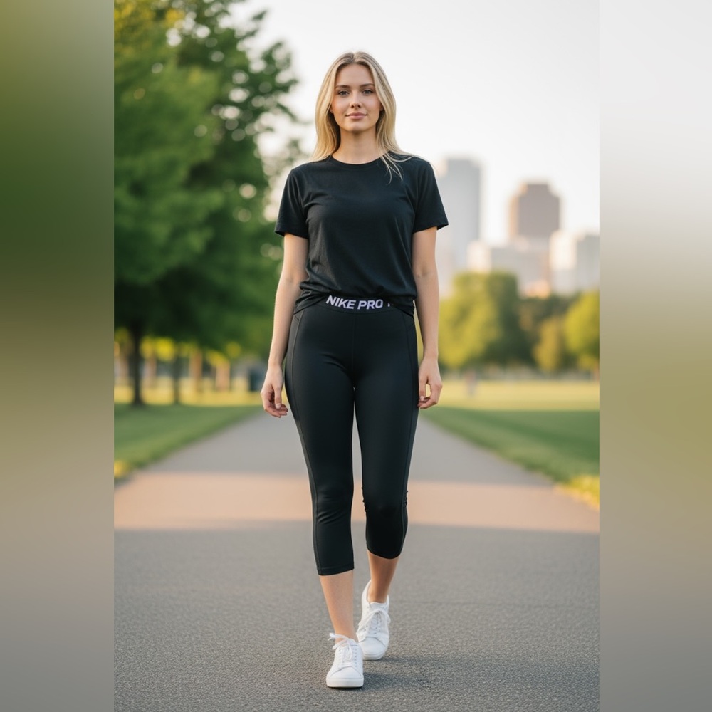 (Nike) Pro dri fit Black Leggings